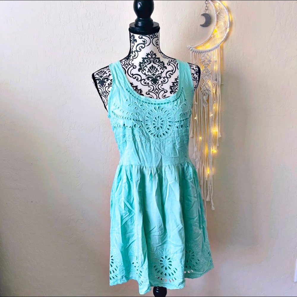 Pin & Needles Eyelet Dress